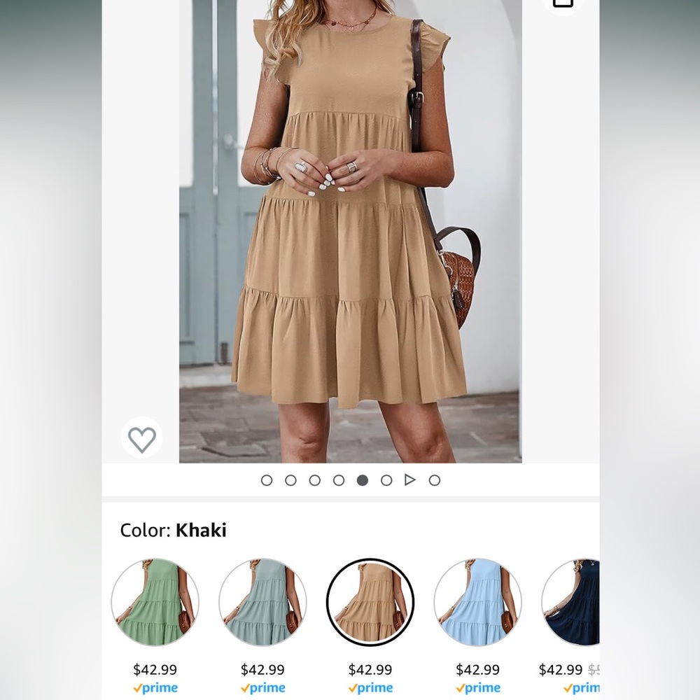 Brand new with tag babydoll dress.